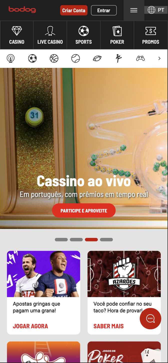 Apostas bodog mobile casino